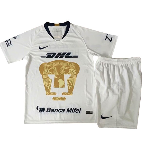 Camiseta UNAM Pumas Primera equipación Niños 2018-2019 Blanco
